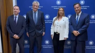 Το ενδεχόμενο συνεργασίας στον τομέα της υγείας συζήτησαν Γεωργιάδης και νέα πρέσβης του Ισραήλ