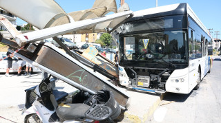 Τι αναφέρει το ΚΤΕΛ Θεσσαλονίκης για το τροχαίο με λεωφορεία
