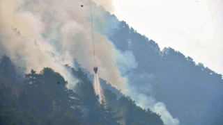 Πυρκαγιά σε δασική έκταση στην Κόνιτσα - Επιχειρούν τρία εναέρια μέσα