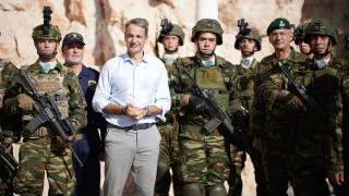 Μητσοτάκης από Καστελλόριζο σε Τουρκία: Δεν απειλούμε, αλλά ούτε δεχόμαστε απειλές και υποδείξεις