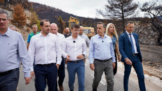 Ξεκίνησαν τα αντιδιαβρωτικά και αντιπλημμυρικά έργα στις πυρόπληκτες περιοχές στη Δυτική Αττική