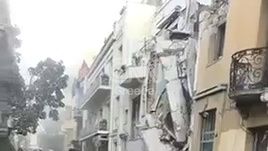 Έκρηξη στο κέντρο της Αθήνας: Οι πρώτες εικόνες από το σημείο