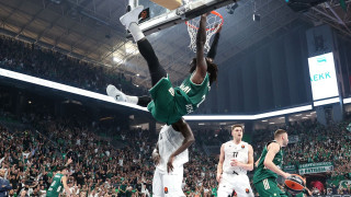 Παναθηναϊκός - Βιλερμπάν 102-79: Πράσινη κυριαρχία με «κατοστάρα» στο T-Center