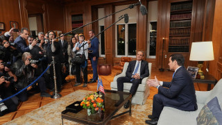 Συντάντηση Κυριάκου Μητσοτάκη - Μάρκο Ρούμπιο: «Ιστορική συμμαχία της Ελλάδας με τις ΗΠΑ»