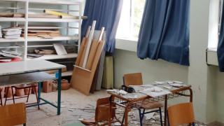Θεσσαλονίκη: Παραμένει κλειστό το Γυμνάσιο Βασιλικών μετά τον τραυματισμό μαθητή από πτώση σοβά