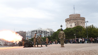 Θεσσαλονίκη: Ξεκίνησαν οι εκδηλώσεις για τον τριπλό εορτασμό - Την Τετάρτη η στρατιωτική παρέλαση