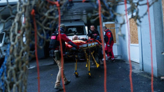 Κάτοικοι, που απομακρύνθηκαν από το Ολέσκι, έφθασαν στη Λευκορωσία καθ' οδόν προς την Ουκρανία