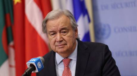 ΟΗΕ: Να γίνει σεβαστή η εθνική κυριαρχία της Συρίας ζητά ο Αντόνιο Γκουτέρες