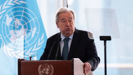 Μήνυμα Γκουτέρες: Να σταματήσουν οι επιθέσεις σε βάρος αμάχων στην Ουκρανία και στη Ρωσία