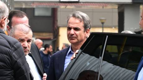 Νέα επίσκεψη Μητσοτάκη στο νοσοκομείο «Ευαγγελισμός» για τον Γιώργο Μυλωνάκη