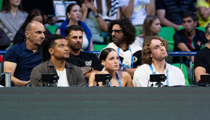 Hellenic Championship ATP 250: Στέφανος Τσιτσιπάς και Εμμανουήλ Καραλής παρακολουθούν μαζί Τζόκοβιτς