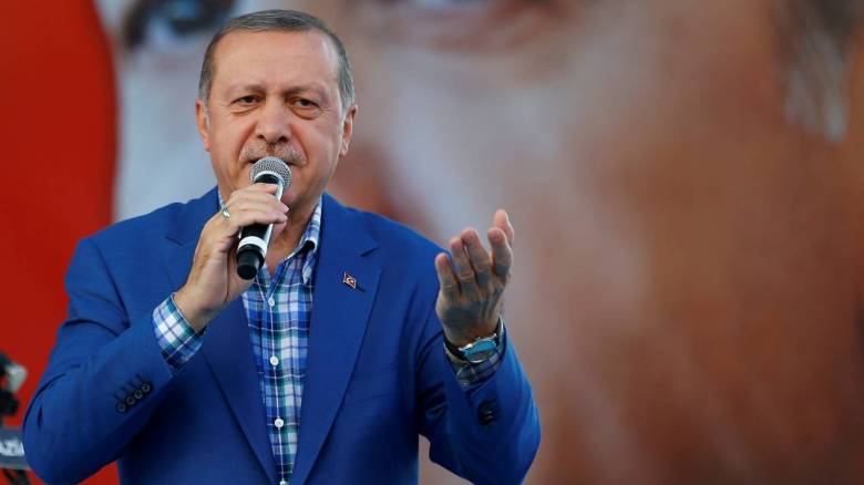 Ερντογάν: θα συνεχίσουμε τις επιχειρήσεις κατά των τρομοκρατών