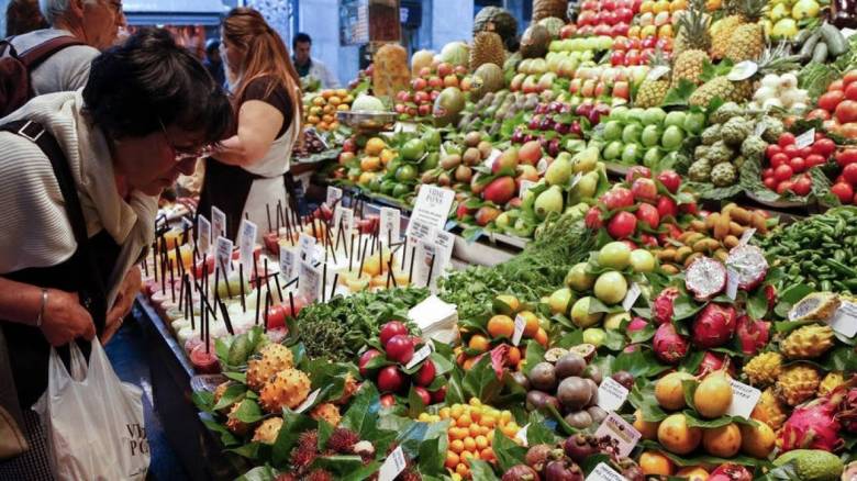 Σε υψηλά 15 μηνών οι τιμές των τροφίμων διεθνώς