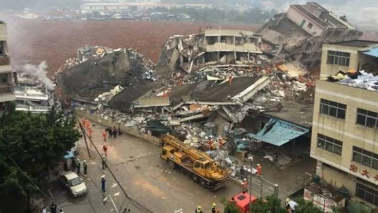 Κίνα: Στους 17 έφτασαν οι νεκροί από κατάρρευση κτηρίων