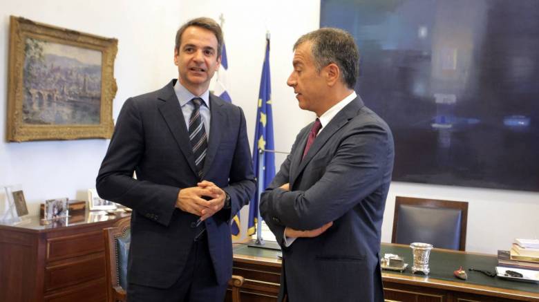 Τι συζητήθηκε στην συνάντηση Μητσοτάκη - Θεοδωράκη (pics)