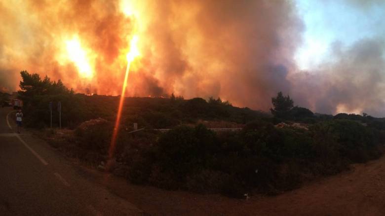 Ποιες περιοχές κινδυνεύουν από πυρκαγιές την Τετάρτη