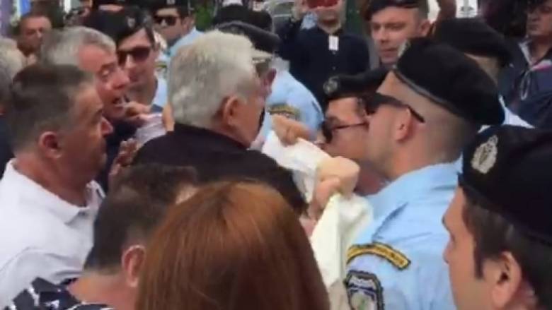 ΔΕΘ 2017: Ένταση κατά την διαμαρτυρία εργαζομένων στα δημόσια νοσοκομεία (vid)