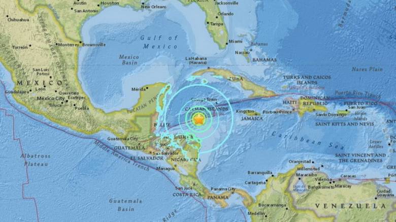 Ισχυρός σεισμός 7,6 Ρίχτερ στην Καραϊβική - Συναγερμός για τσουνάμι