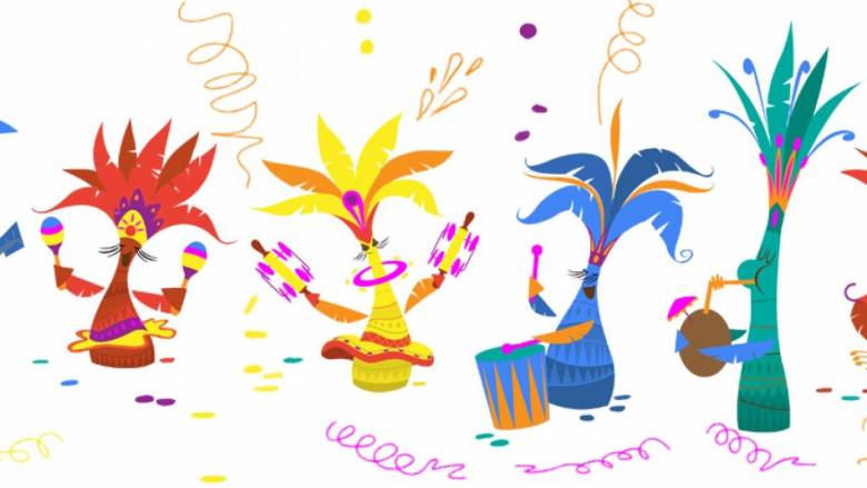 Αφιερωμένο στις Απόκριες το σημερινό Doodle της Google