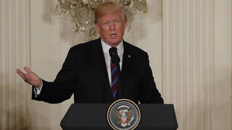 Τραμπ: Δεν είμαστε σε εμπορικό πόλεμο με την Κίνα