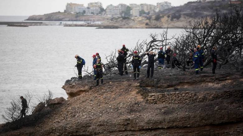 Φωτιά Αττική: Στους 74 οι νεκροί από τη φονική πυρκαγιά