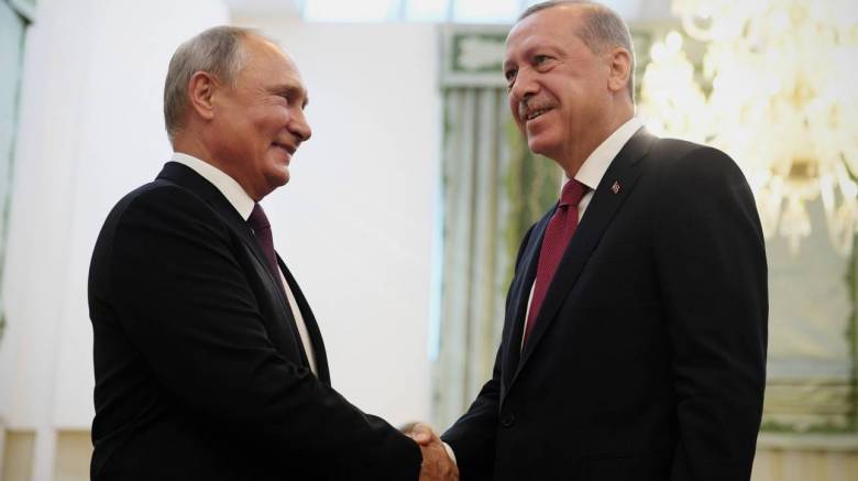 Συνάντηση Πούτιν-Ερντογάν τη Δευτέρα στη Ρωσία
