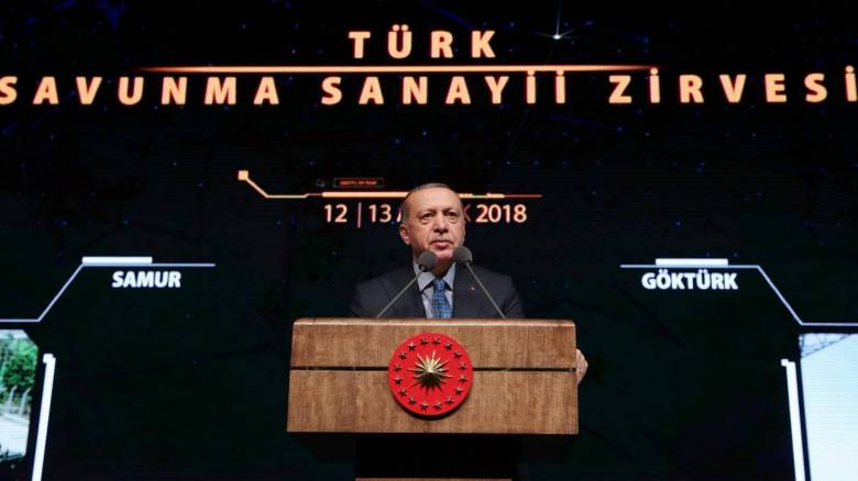 Ερντογάν: Η Κύπρος μάς ανάγκασε να αναπτύξουμε αμυντική βιομηχανία