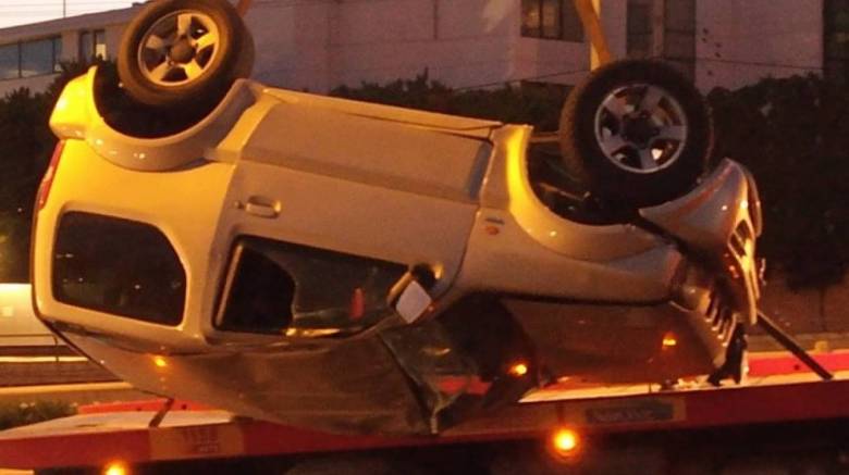 Σοκαριστικές εικόνες από τροχαίο στην Εθνική Αθηνών – Λαμίας