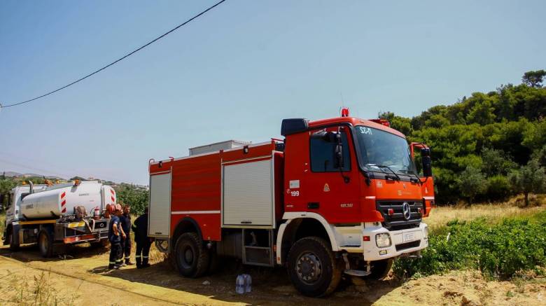 Φωτιά στην Σταμάτα Αττικής