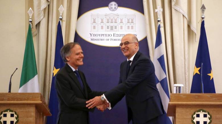 Συνάντηση Δένδια-Μιλανέζι με βασικό θέμα την Ενέργεια