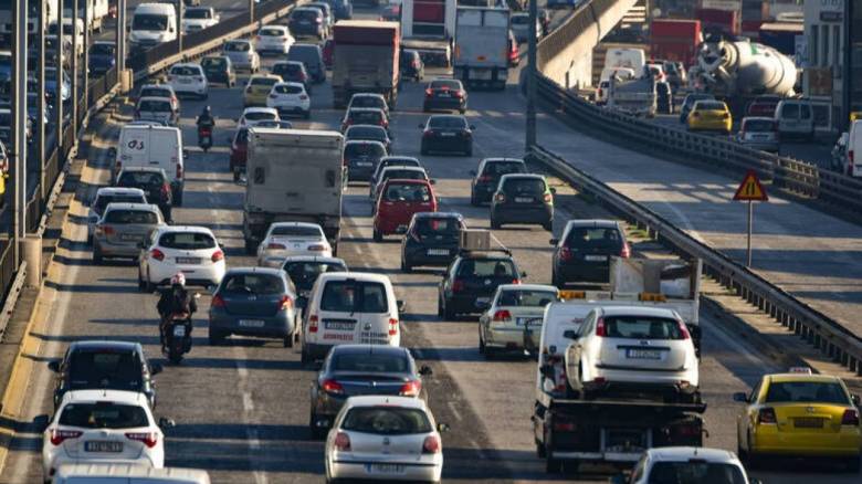 Κυκλοφοριακό χάος στην Αθηνών - Λαμίας