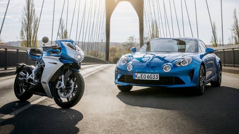 H MV Augusta Superveloce Alpine είναι εμπνευσμένη από την Alpine A110