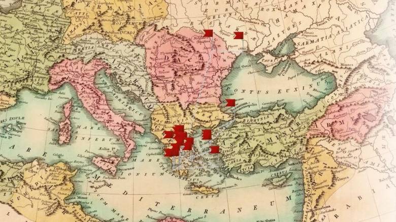 Η Ελληνική Επανάσταση με μία ματιά - Διαδραστικός χάρτης