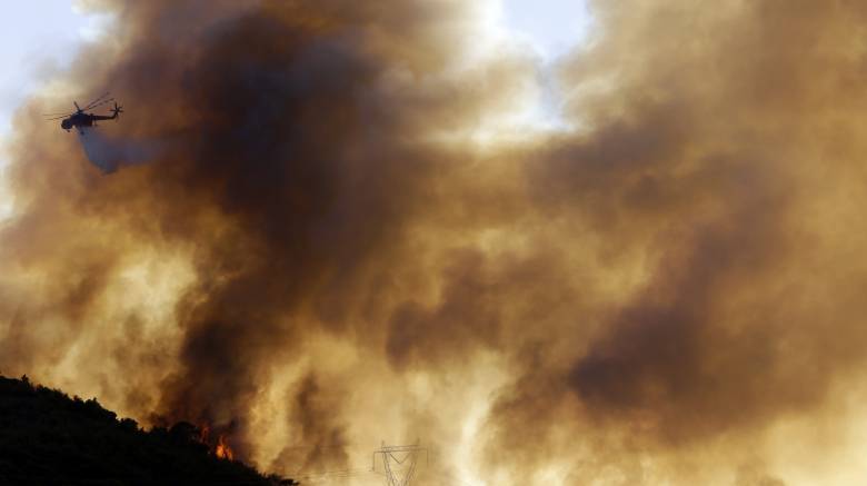 Φωτιά Ηλεία: Εγκλωβισμένοι στο χωριό Κλάδεος, εκκενώνεται το χωριό Λάλα - Στις φλόγες σπίτια