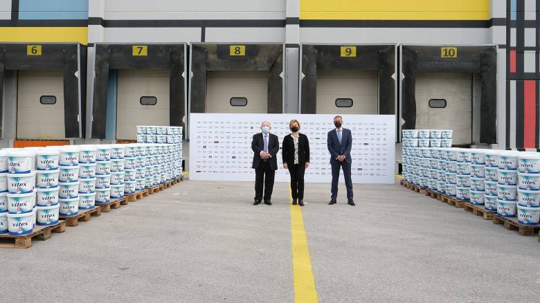 Τράπεζα Χρώματος: Επίσκεψη της Αναπληρώτριας Υπουργού Υγείας, Μίνας Γκάγκα, στην Vitex Α.Ε.