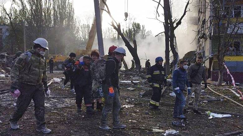 Ουκρανία: Καταρρίφθηκαν 41 πύραυλοι εκ των 75 που εκτόξευσε η Μόσχα