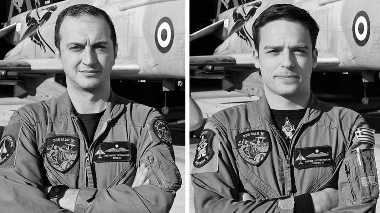 Πτώση F-4 Phantom: Τιμητική διάκριση για τους νεκρούς πιλότους - Τους δίνουν βαθμό αντιπτεράρχου