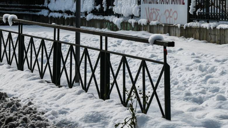 Κακοκαιρία Μπάρμπαρα: Αποκαταστάθηκε η κυκλοφορία στην Κατεχάκη