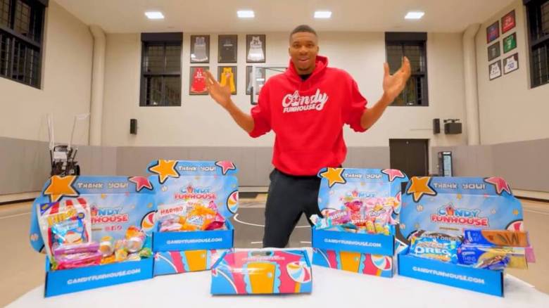 Εταιρεία με ζαχαρωτά αγόρασε ο Γιάννης Αντετοκούνμπο