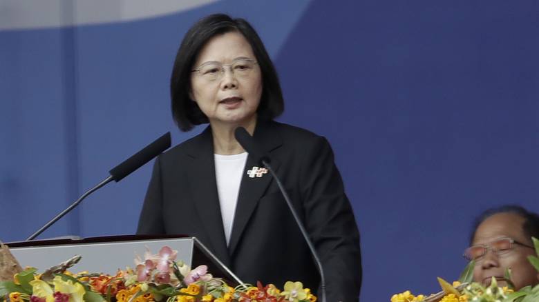 Ταϊβάν: Η πρόεδρος της χώρας λέει πως οι σχέσεις με την Κίνα πρέπει να αποφασιστούν από τον λαό