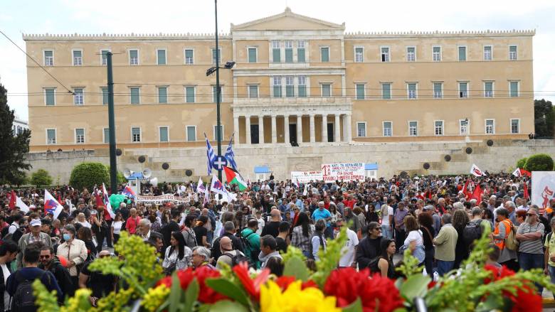 Εργατική Πρωτομαγιά: Σε εξέλιξη οι απεργιακές διαδηλώσεις σε όλη τη χώρα