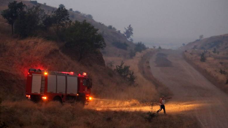 Λάρισα: Υπό μερικό έλεγχο η πυρκαγιά μεταξύ Κρυόβρυσης και Καρυάς στον Όλυμπο