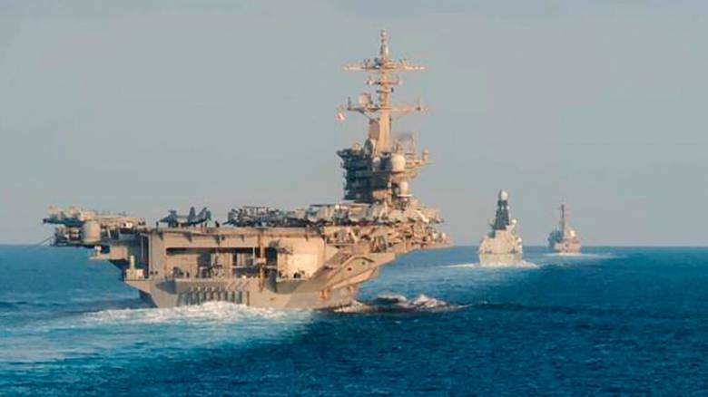 Στη Μέση Ανατολή σπεύδει το αεροπλανοφόρο USS Abraham Lincoln - Οι ΗΠΑ ενισχύουν την παρουσία τους