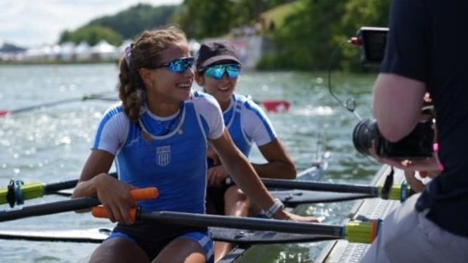 Κωπηλασία: Παγκόσμιο ρεκόρ οι Αναστασιάδου και Κοντού - Πρωτιά και απευθείας πρόκριση για τη Φράγκου