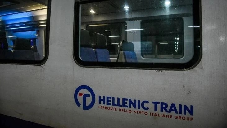 Hellenic Train: Διακοπή στο τμήμα Πλατύ - Κατερίνη λόγω πυρκαγιάς κοντά στη σιδηροδρομική γραμμή
