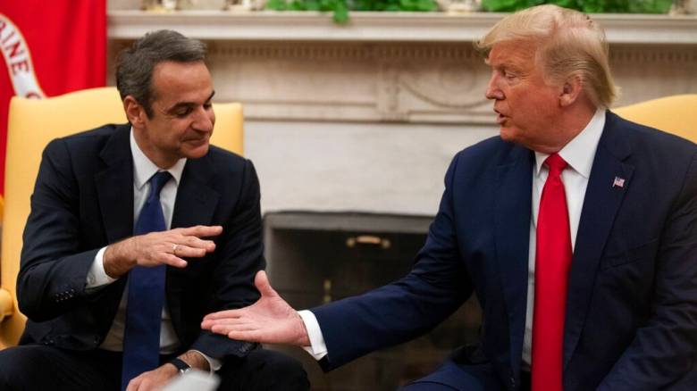 Τηλεφωνική επικοινωνία Μητσοτάκη-Τραμπ - Πρόσκληση να επισκεφθεί την Ελλάδα