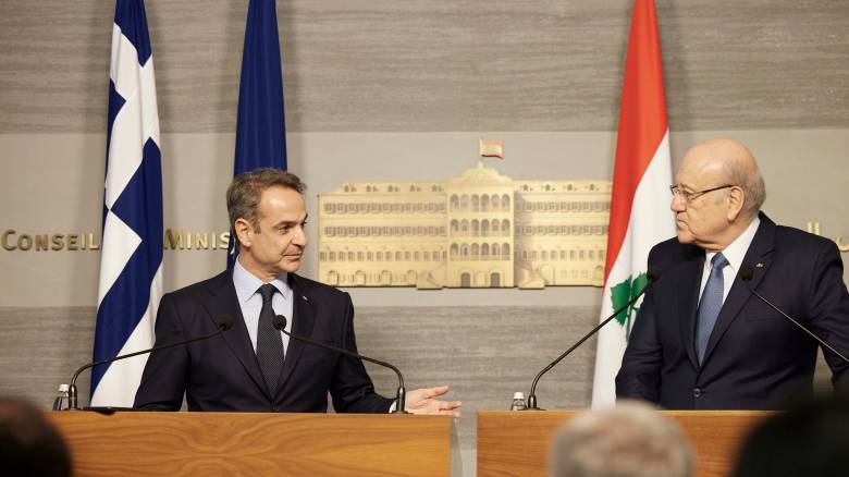 Μητσοτάκης από Λίβανο: «Η Ελλάδα είναι εδώ να σας στηρίξει με όλες της τις δυνάμεις»