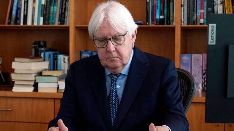 Μαρτίν Γκρίφιθς: Να βρεθεί ένας ξεκάθαρος δρόμος προς την ειρήνη στη Γάζα