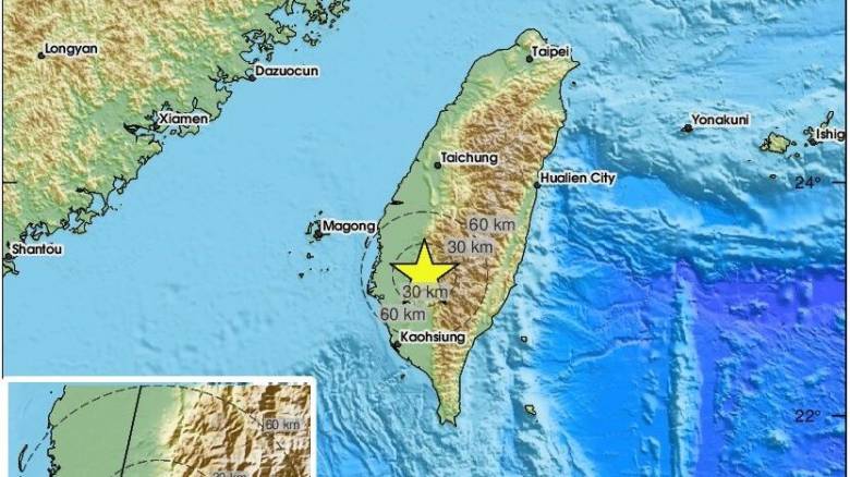 Σεισμός 6 Ρίχτερ ταρακούνησε την Ταϊβάν