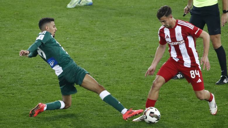 Ολυμπιακός - Παναθηναϊκός 1-1: Έμειναν στην ισοπαλία και τώρα «φουντώνει» η μάχη για τον τίτλο